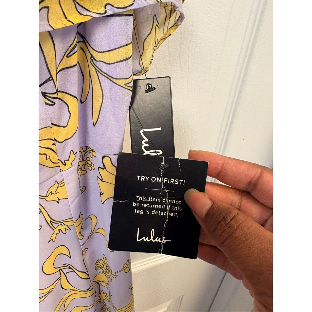 LuLu's Floral Patterned Dress - Picture 10 of 10